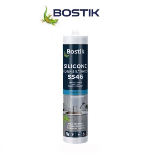 Keo Bostik S546 Chuyên dùng cho nhà tắm, khu vệ sinh và nhà bếp